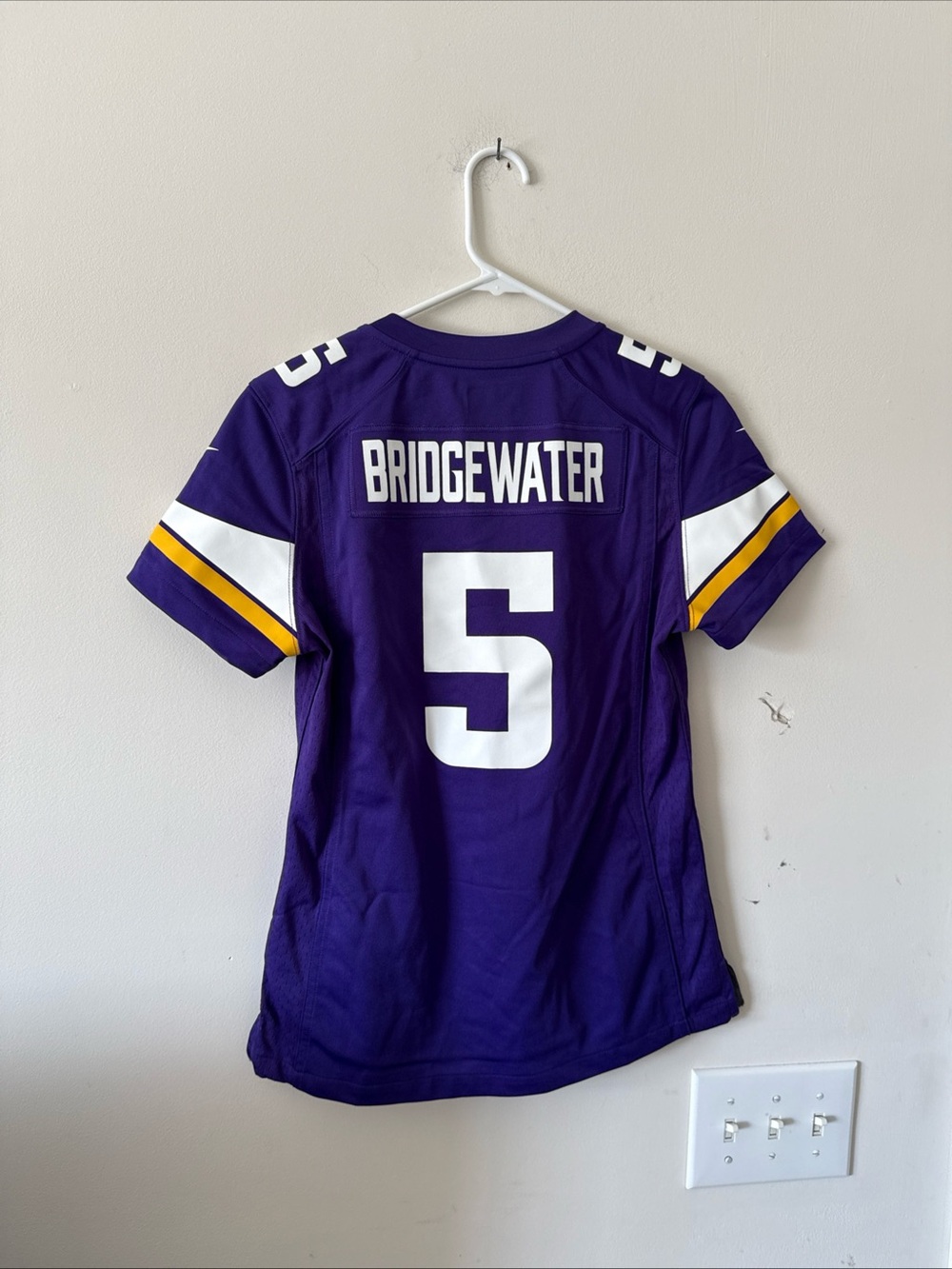 Women's Nike Teddy Bridgewater #5 Minnesota Vikings Game Jersey Sz S - Picture 5 of 5